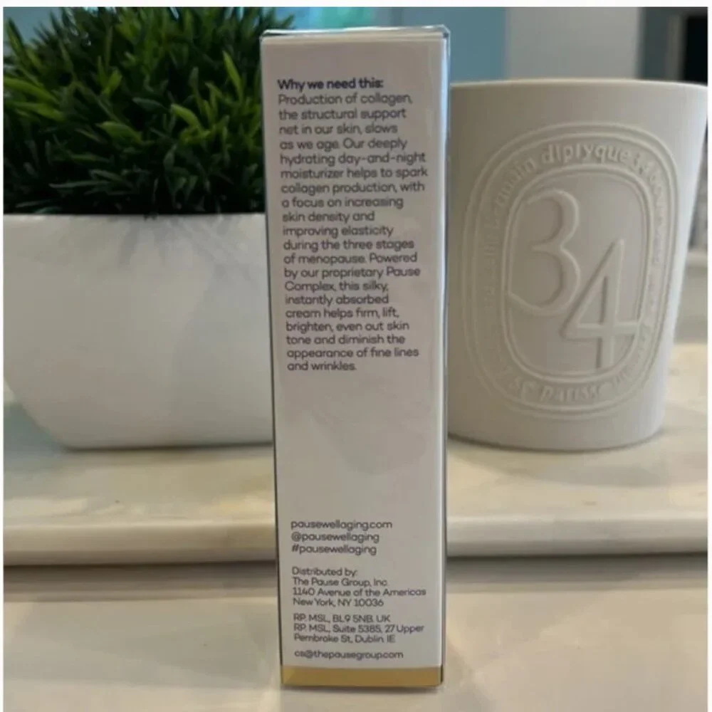 PAUSE Collagen‎ Boosting Moisturizer, 2oz / 60ml